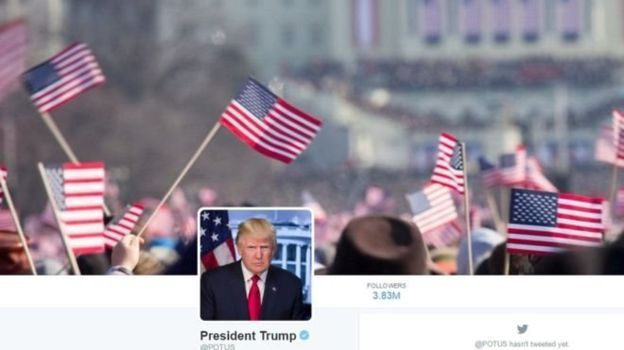 У Twitter'і Трампа використали фото з інавгурації Обами