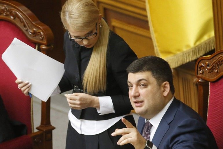 Прем’єр Гройсман вважає Юлію Тимошенко матір'ю корупції