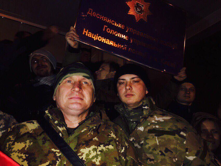 Комбата «ОУН» Миколу Коханівського затримали і відпустили після сутичок в центрі Києва