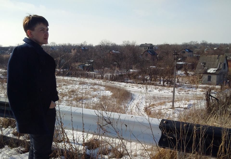Надія Савченко опинилася в окупованому Донецьку