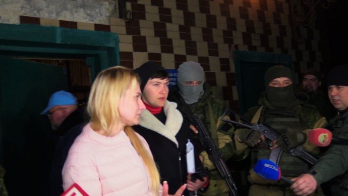 Надія Савченко відвідала 6 військовополонених у окупованому Донецьку
