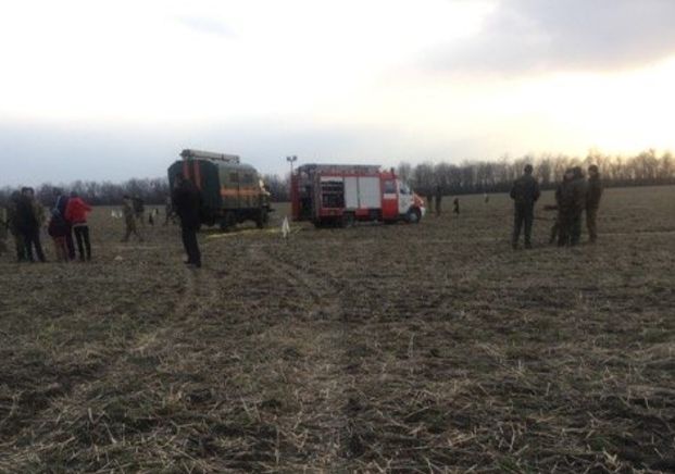 Військовий гелікоптер МІ-2 розбився під Краматорськом: є загиблі
