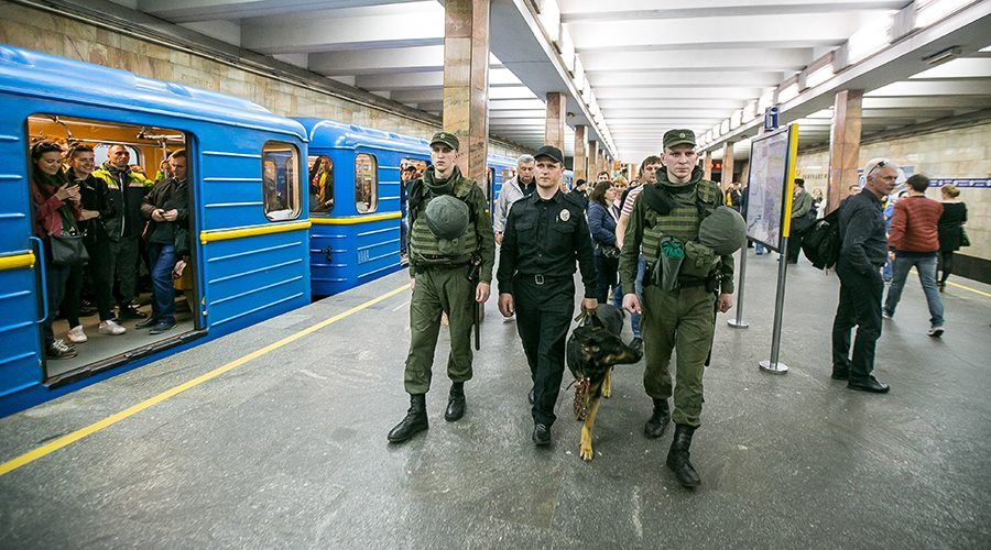 У Києві посилили охорону станцій метро через Євробачення-2017 (фото)
