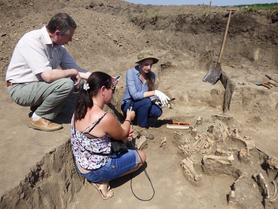 На Полтавщині археологи знайшли скіфське золото VI століття до нашої ери (відео)