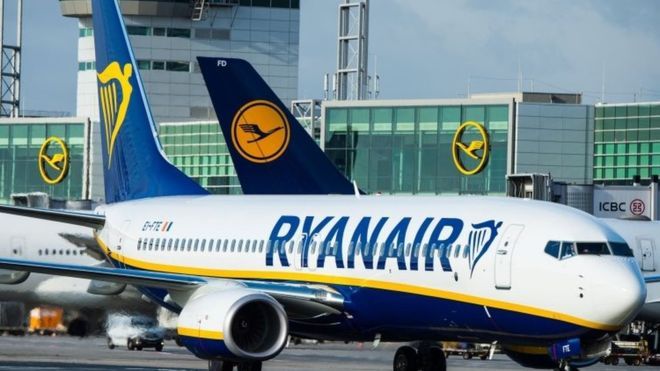 Лоукостер Ryanair скасував сотні рейсів через помилку в плануванні відпусток пілотів