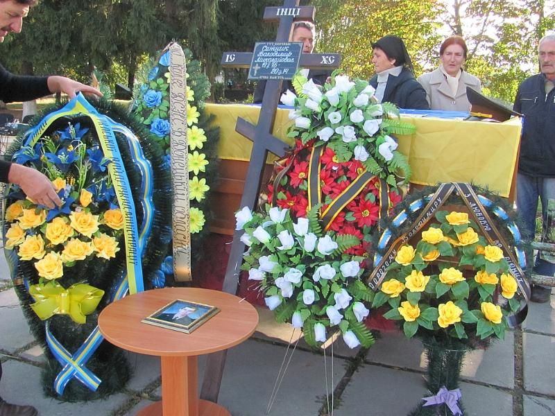 На Черкащині поховали загиблого три роки тому під Донецьком капітана Володимира Ситника