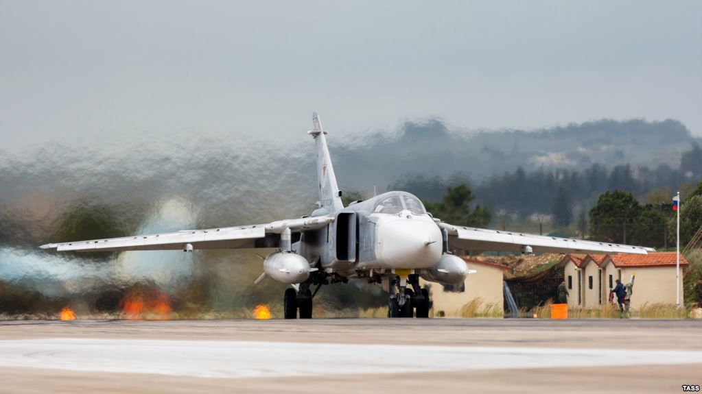 У Сирії загинув екіпаж російського Су-24 під час зльоту