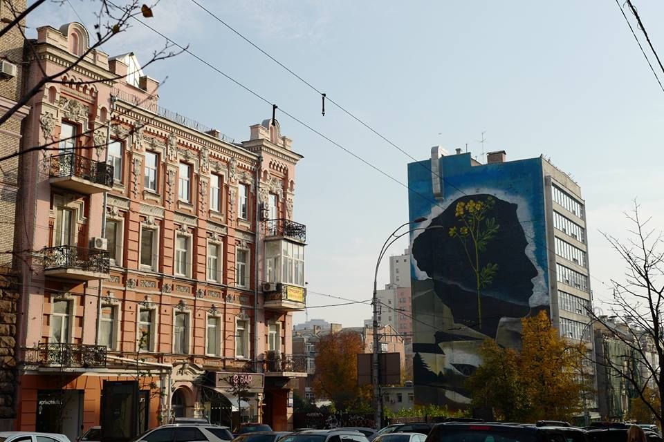 У Києві створили мурал з присвятою Лесі Українці (фото)