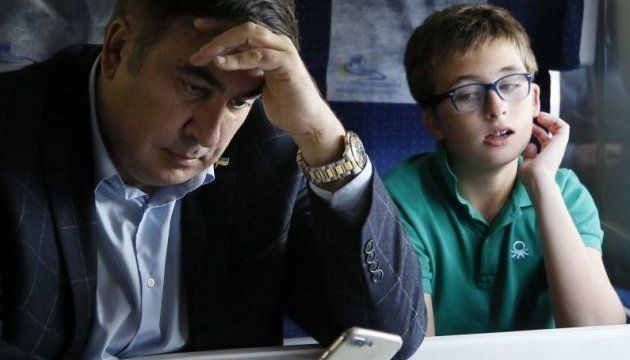 Міхеіл Саакашвілі заявив про затримання свого неповнолітнього сина в аеропорту Бориспіль