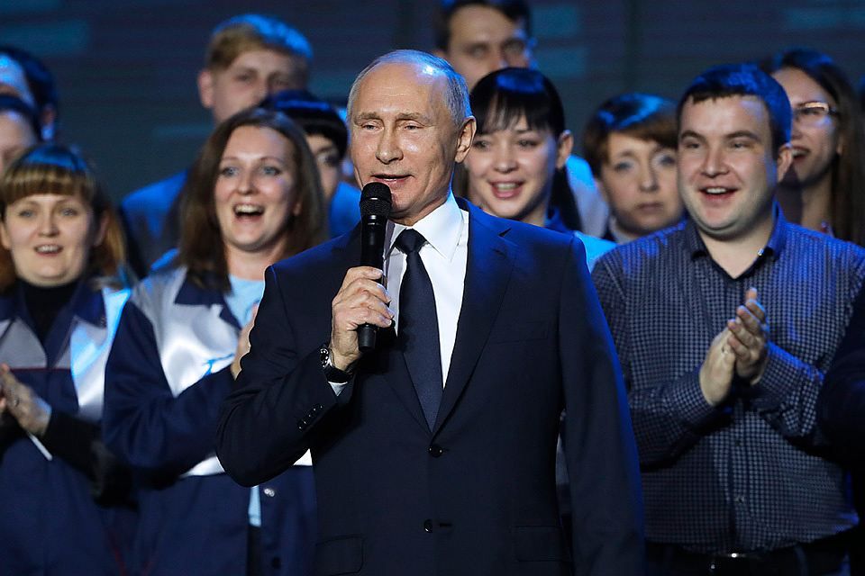 Путін йде на вибори президента вчетверте