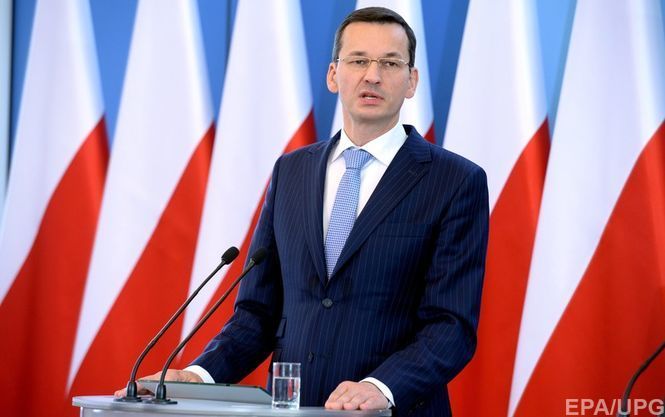 Новий прем’єр Польщі Матеуш Моравєцький заявив про «геноцид поляків на Волині»