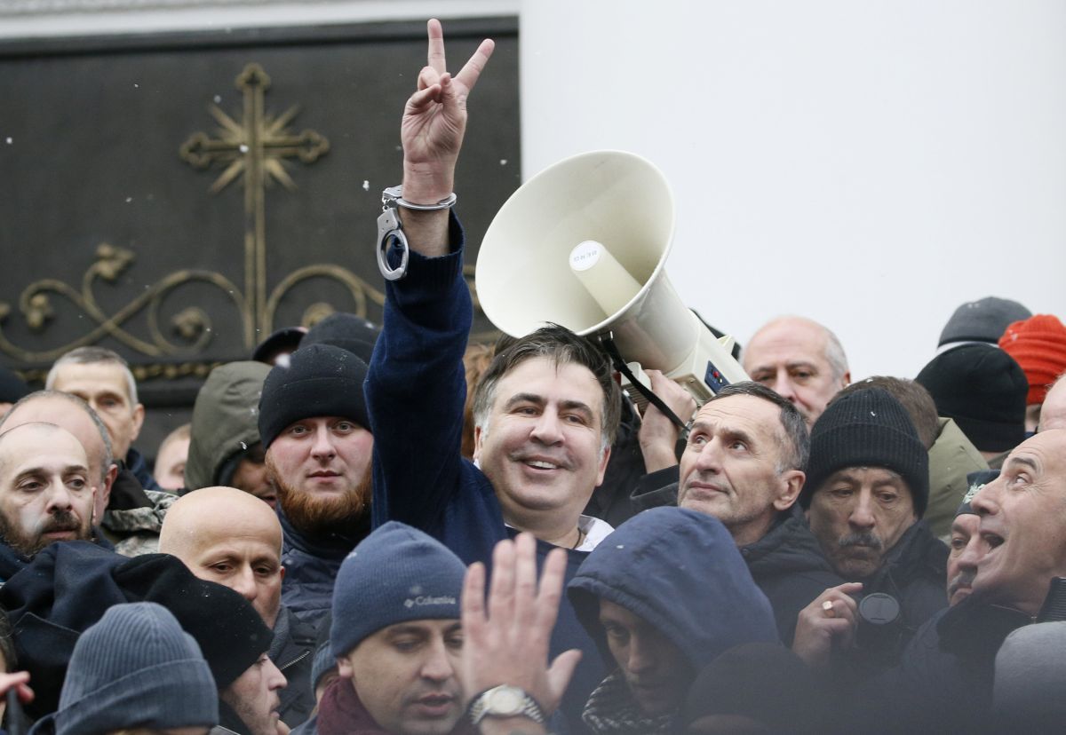 Міхеіл Саакашвілі доправлений у Печерський суд