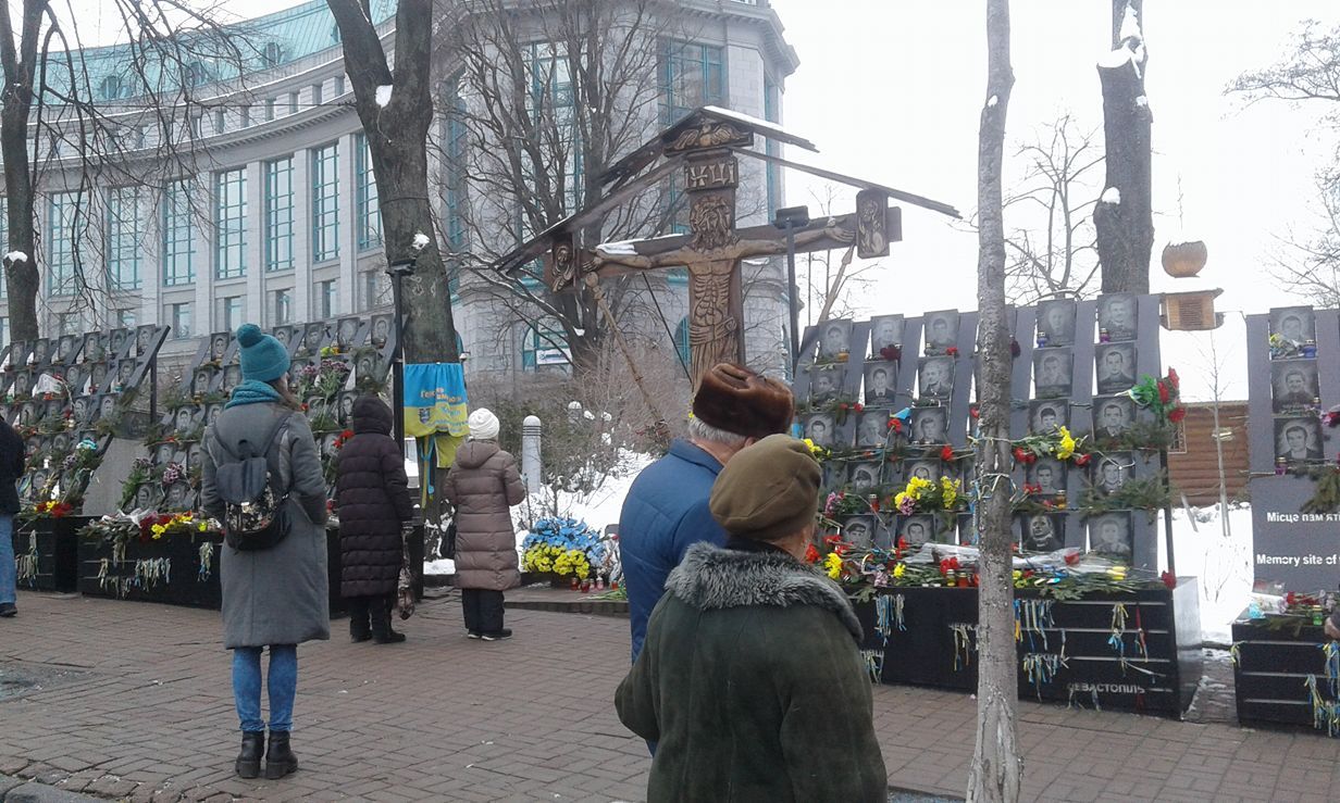 У Києві провели молебен за загиблими під час Революції Гідності
