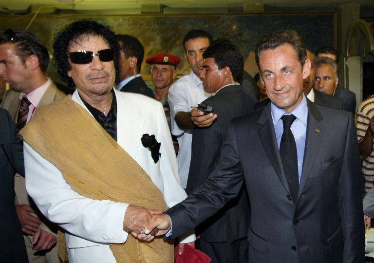 Син Каддафі заявив, що має докази про фінансування Ніколя Саркозі його батьком