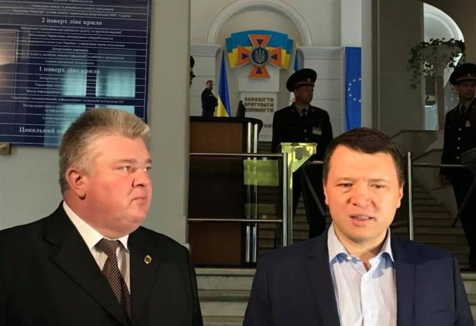 Бочковський не зміг потрапити в кабінет керівника ДСНС