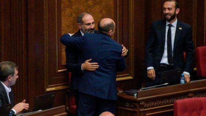 Нікол Пашинян став новим прем’єр-міністром Вірменії