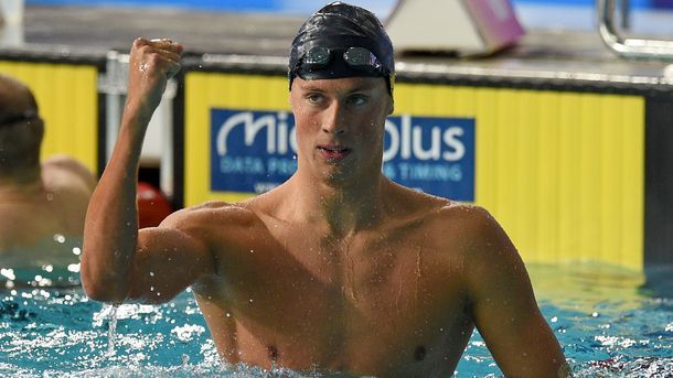 Михайло Романчук виграв друге «золото» на Чемпіонаті Європи з плавання