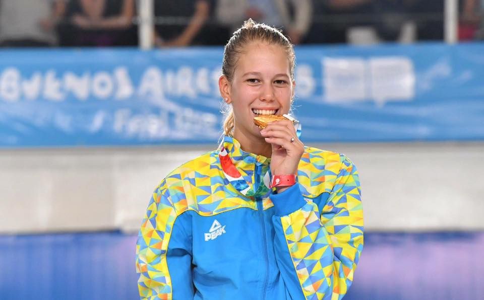 Катерина Чорній виграла друге золото на юнацькій Олімпіаді