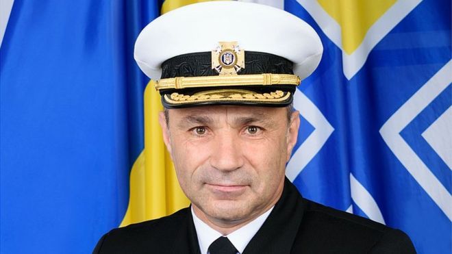 Голова ВМС Ігор Воронченко запропонував себе в обмін на захоплених Росією моряків