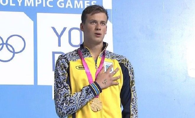 Українець Михайло Романчук здобув «золото» на чемпіонаті світу з плавання в Китаї