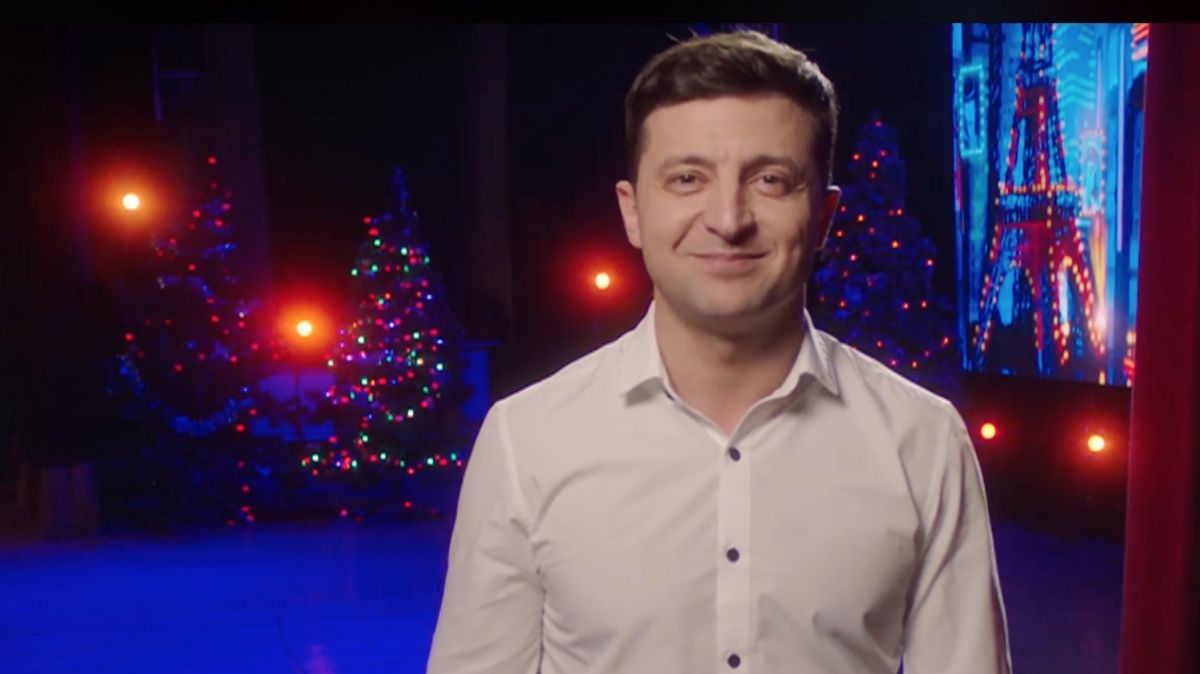 «1+1» заперечив слова Володимира Зеленського про помилку в Новий рік