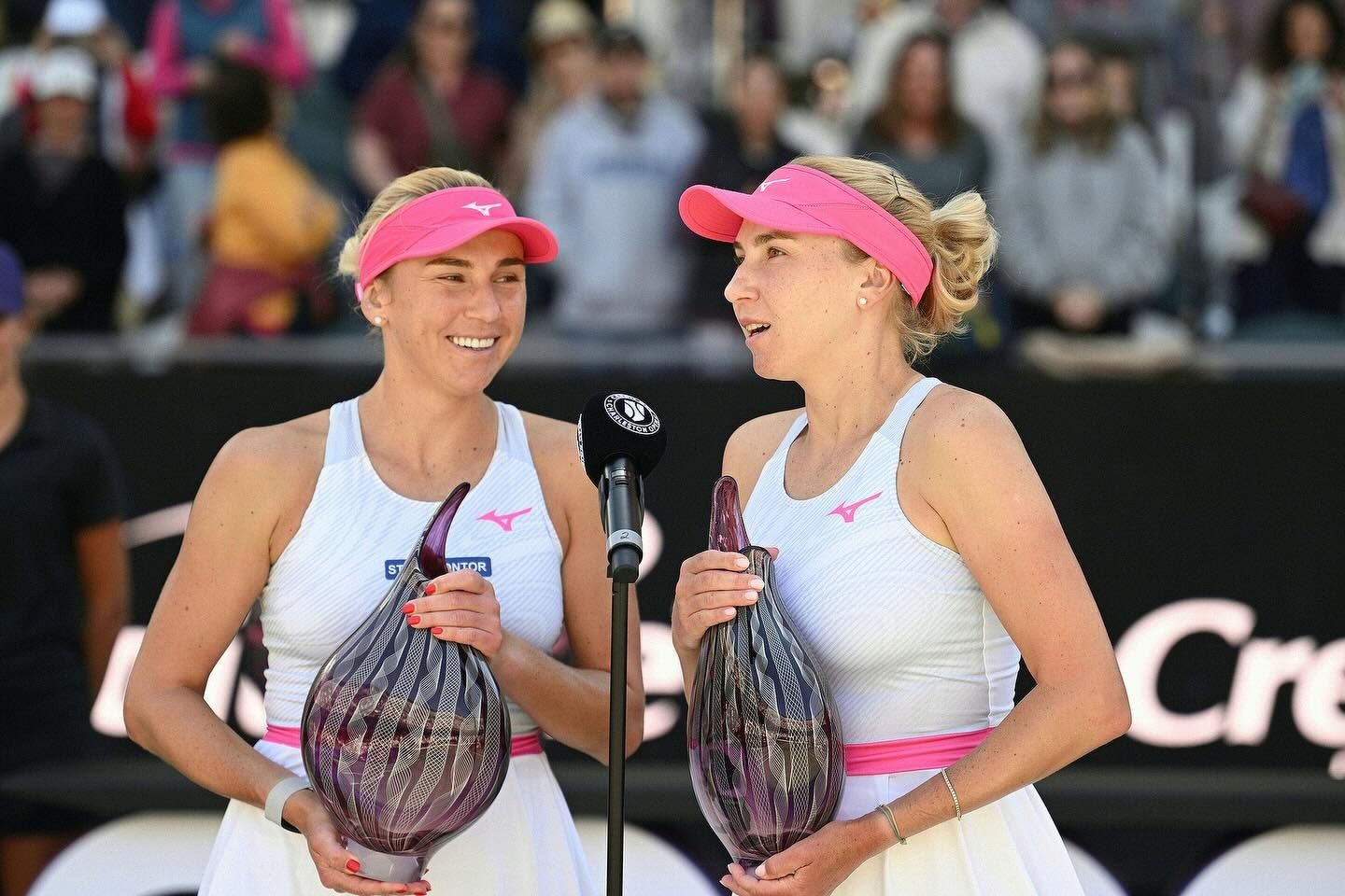 Сестри Кіченок вийшли до парного фіналу турніру WTA 500 у Чарльстоні.