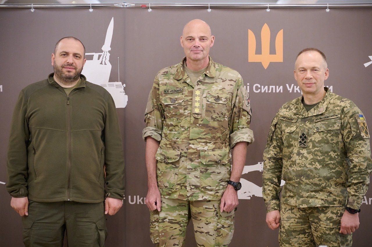 Командувач оборони Данії Гілдґаард у Києві цікавився потребами ЗСУ