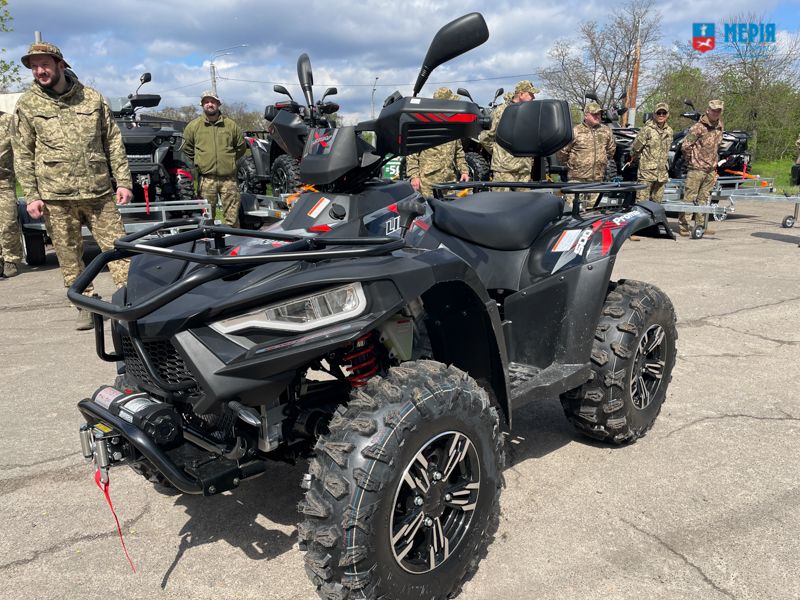 Квадроцикли вже допомагають військовим боронити Україну.