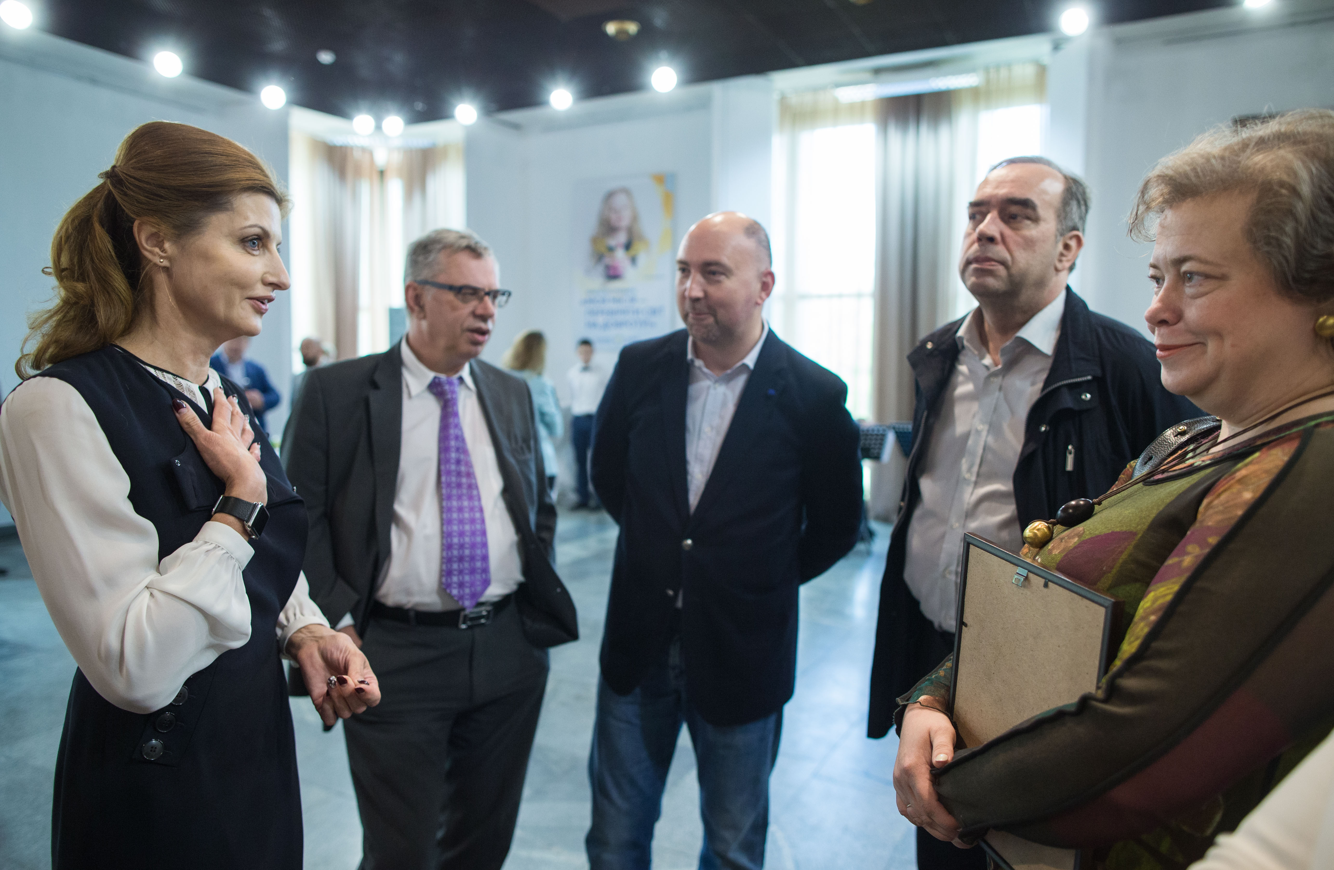 Марина Порошенко привітала керівників ЗМІ зі святом