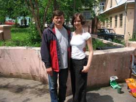 Одеса в Чернівцях. Утьосов — Богдан Бенюк, його дружина — Ада Роговцева